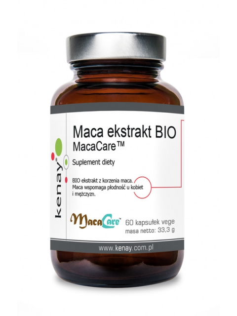 Maca ekstrakt BIO MacaCare™ 60 kaps. vege